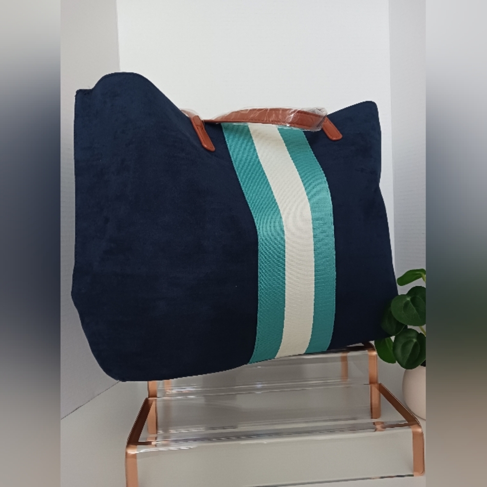 NWT Dezine News - Velvet Tote Bag